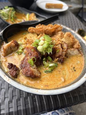 Laksa   at Soul Vegan in Edinburgh