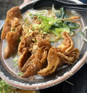 Wonton  at Soul Vegan in Edinburgh