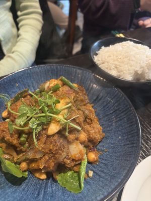 Rengdang lions main mushroom  at Soul Vegan in Edinburgh