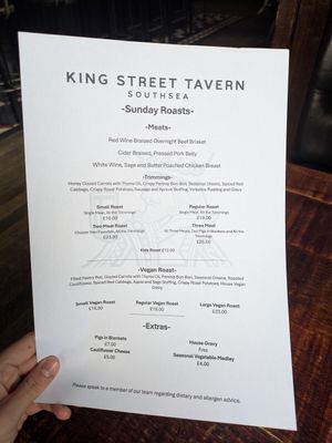  at King Street Tavern in Portsmouth