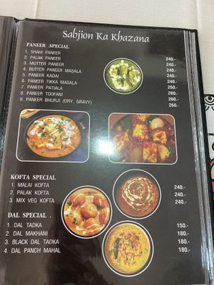 Paneer and kofta  at Little India Pure Veg in Chonburi
