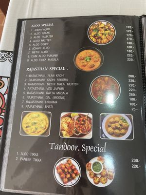 Aloo and specials  at Little India Pure Veg in Chonburi