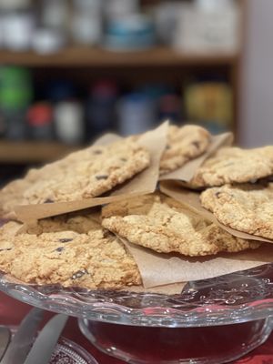 Chocolate chip cookies   at Castles & Coffee in Lier
