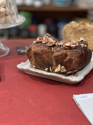 Another nice gluten free vegan cake   at Castles & Coffee in Lier