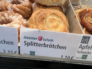 vegan danish  at Denn's Biomarkt in Berlin