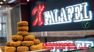 X Falafel at X Falafel NL in Leiden