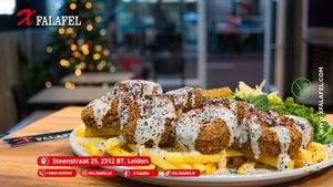 X Falafel at X Falafel NL in Leiden