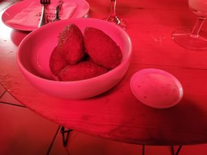 Alcapurria with aioli at Jungle Bird in San Juan