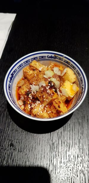 Spicy polenta at Kaschemme in Nuremberg