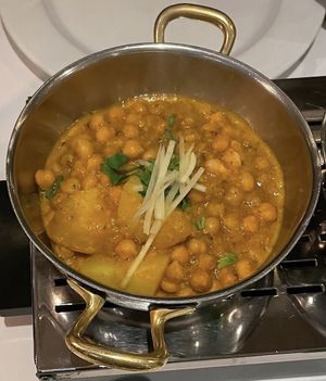Chana Masala  at Taj Mahal in Heidelberg
