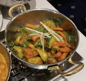 Gemüse Curry  at Taj Mahal in Heidelberg