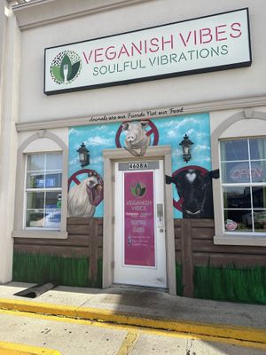   at Veganish Vibes in Baton Rouge