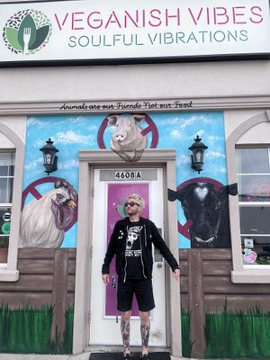   at Veganish Vibes in Baton Rouge