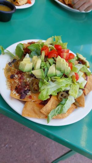 Nachos supreme at Itality Plant Based Foods in Albuquerque