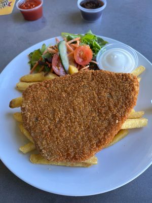 Another schnitty !  at Park Bar in Kangaroo Point