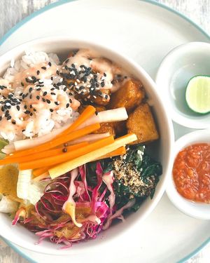 Seaweed Bowl at Pachamama Organic Cafe and Private Villa in 