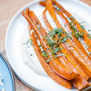 Hummus Carrots at Pachamama Organic Cafe and Private Villa in 