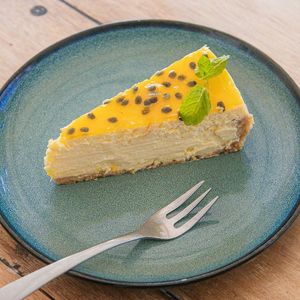Passionfruit Cheesecake at Pachamama Organic Cafe and Private Villa in 