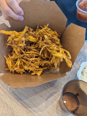 Squash fritters at Social Thai in Ottawa