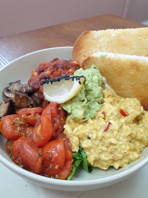 Breaky bowl at Milo Cafe and Store in Maryborough