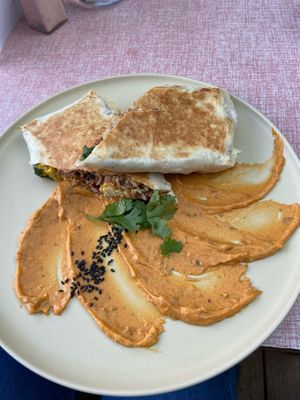 Burrito at Milo Cafe and Store in Maryborough