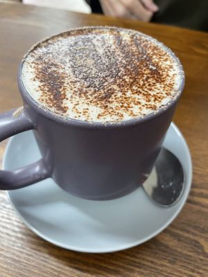 Oat hot chocolate   at Milo Cafe and Store in Maryborough