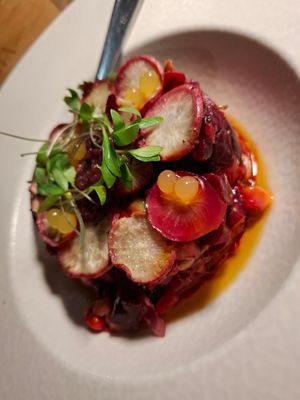 Vegan starter at O Tonel  in Faro