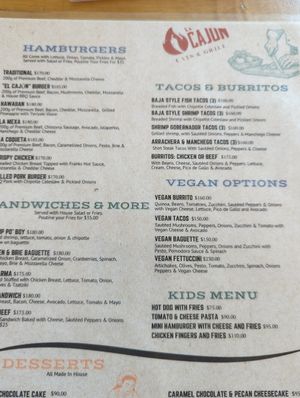  at El Cajun in La Crucecita