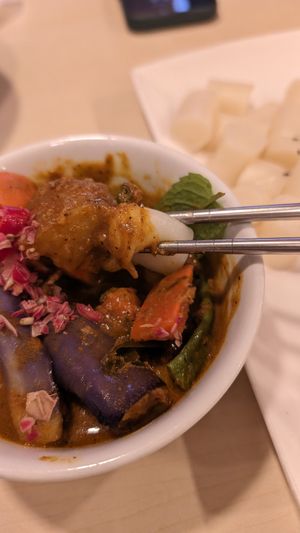 Chee cheong fun rendang at Idealite - Moulmein in Penang