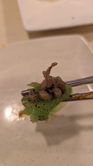 Mushroom dumpling very tasty at Idealite - Moulmein in Penang