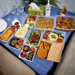 Catering food at NatureVe in Northeast Singapore