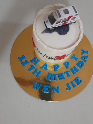 Vegan cake at NatureVe in Northeast Singapore