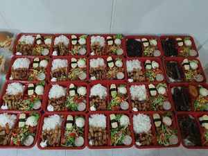 Customised bento at NatureVe in Northeast Singapore