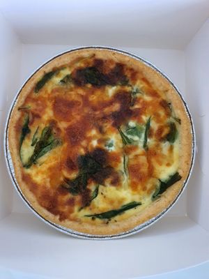 Quiche at NatureVe in Northeast Singapore