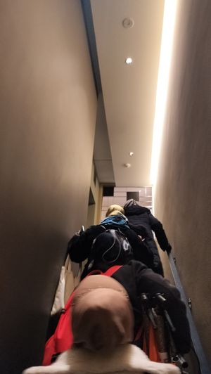 Entrance at Halal Ramen Naniwaya in Osaka