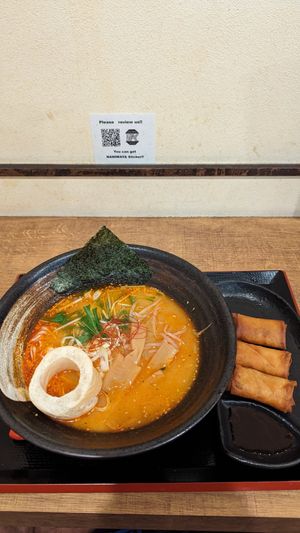  at Halal Ramen Naniwaya in Osaka