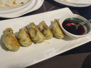 Grilled dumblings at RISTORANTE CINESE SICHUAN in Rome