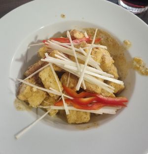 Tofu with vegetables at RISTORANTE CINESE SICHUAN in Rome
