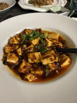 Mapa tofu served with bad attitude   at RISTORANTE CINESE SICHUAN in Rome