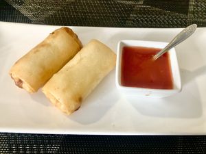 Fried spring rolls  at RISTORANTE CINESE SICHUAN in Rome