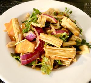 Hot and spicy tofu  at RISTORANTE CINESE SICHUAN in Rome