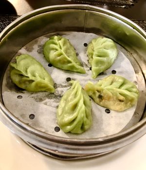 Steamed veg dumplings   at RISTORANTE CINESE SICHUAN in Rome
