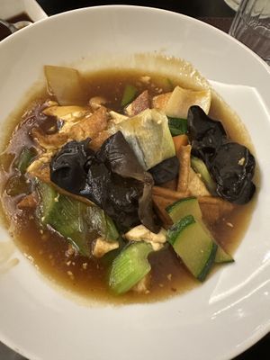 Tofu fritto con verdure  at RISTORANTE CINESE SICHUAN in Rome