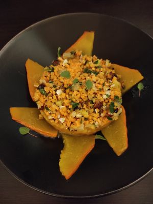 Risotto vegan at CrisTo in Bastia