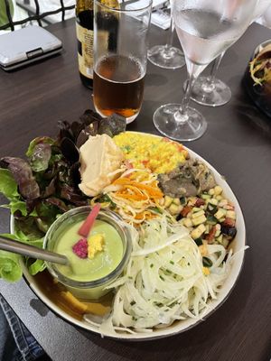 Vegan bowl  at CrisTo in Bastia