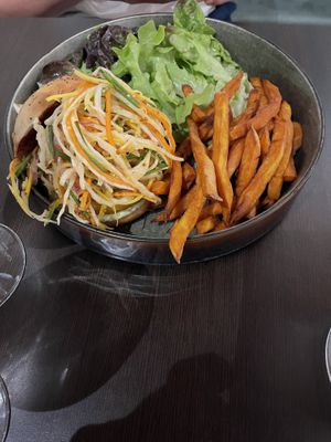 Vegan burger   at CrisTo in Bastia