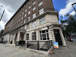 outside  at Noxy Brothers in London