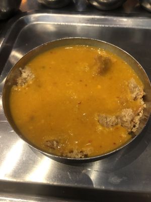 Dal #Veganuary at Rasoi Ghar Restaurant in Abu Dhabi