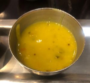 Marwadi dal #Veganuary at Rasoi Ghar Restaurant in Abu Dhabi