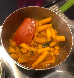 Aloo curry #Veganuary at Rasoi Ghar Restaurant in Abu Dhabi